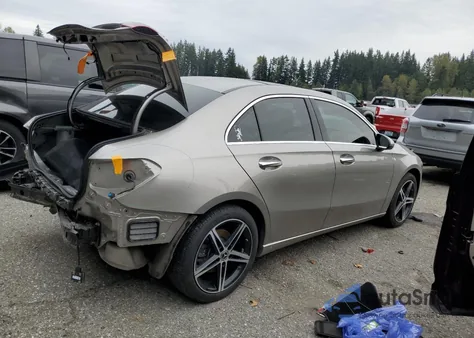 2019 Mercedes-Benz A 220 from USA, damaged, VIN WDD3G4EB1KW003103